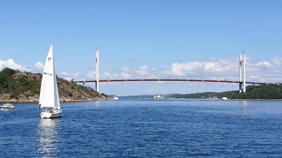 Tjörnbron från Lilla Brattön